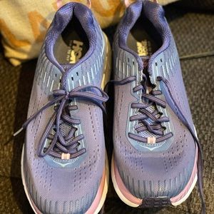 Hoka One One Clifton 5 Pink and Purple Women's 10 D